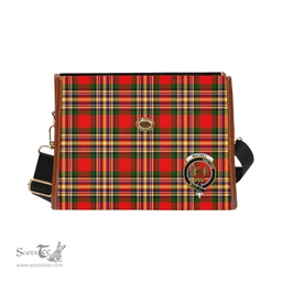 Scottish Canvas Bag MacGill (Makgill) Clan Clan Tartan Waterproof Canvas Bag - Crest Classic Scottish Plaid Tartan Plaid
