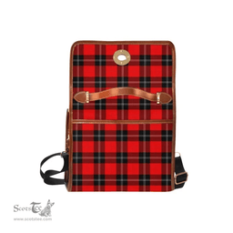 Scottish Canvas Bag Ramsay Modern Clan Tartan Waterproof Canvas Bag - Classic Scottish Plaid Tartan Plaid