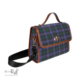 Scottish Canvas Bag Guthrie Modern Clan Tartan Waterproof Canvas Bag - Classic Scottish Plaid Tartan Plaid