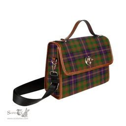 Scottish Canvas Bag Cochrane Modern Clan Tartan Waterproof Canvas Bag - Classic Scottish Plaid Tartan Plaid