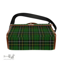 Scottish Canvas Bag MacAlpine Modern Clan Tartan Waterproof Canvas Bag - Classic Scottish Plaid Tartan Plaid
