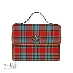 Scottish Canvas Bag MacLeay Clan Tartan Waterproof Canvas Bag - Classic Scottish Plaid Tartan Plaid
