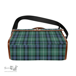 Scottish Canvas Bag MacDonald of the Isles Hunting Ancient Clan Tartan Waterproof Canvas Bag - Classic Scottish Plaid Tartan Plaid