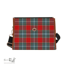 Scottish Canvas Bag MacLeay Clan Tartan Waterproof Canvas Bag - Classic Scottish Plaid Tartan Plaid