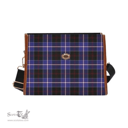 Scottish Canvas Bag Dunlop Modern Clan Tartan Waterproof Canvas Bag - Classic Scottish Plaid Tartan Plaid