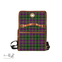 Scottish Canvas Bag Taylor Clan Tartan Waterproof Canvas Bag - Classic Scottish Plaid Tartan Plaid