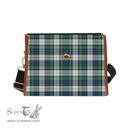 Scottish Canvas Bag Gordon Dress Ancient Clan Tartan Waterproof Canvas Bag - Classic Scottish Plaid Tartan Plaid