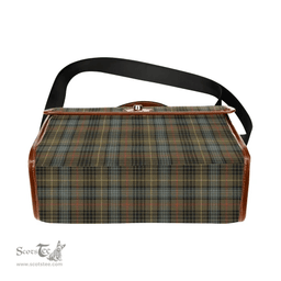 Scottish Canvas Bag Stewart Hunting Weathered Clan Tartan Waterproof Canvas Bag - Classic Scottish Plaid Tartan Plaid