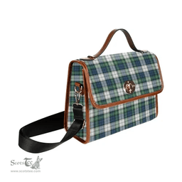 Scottish Canvas Bag Gordon Dress Ancient Clan Tartan Waterproof Canvas Bag - Classic Scottish Plaid Tartan Plaid