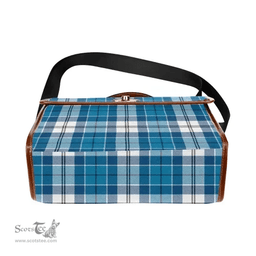 Scottish Canvas Bag Roberton Clan Tartan Waterproof Canvas Bag - Classic Scottish Plaid Tartan Plaid