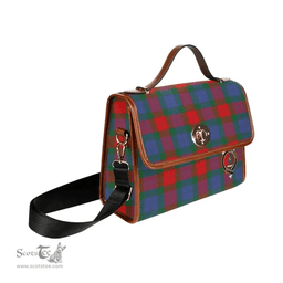 Scottish Canvas Bag Mar Clan Clan Tartan Waterproof Canvas Bag - Crest Classic Scottish Plaid Tartan Plaid