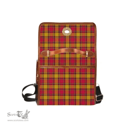 Scottish Canvas Bag Scrymgeour Clan Tartan Waterproof Canvas Bag - Classic Scottish Plaid Tartan Plaid