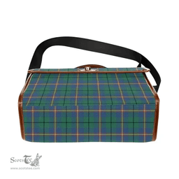 Scottish Canvas Bag Carmichael Ancient Clan Tartan Waterproof Canvas Bag - Classic Scottish Plaid Tartan Plaid