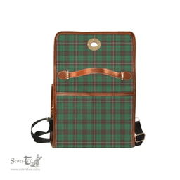 Scottish Canvas Bag MacKinnon Hunting Ancient Clan Tartan Waterproof Canvas Bag - Classic Scottish Plaid Tartan Plaid