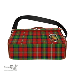 Scottish Canvas Bag Fairlie Clan Clan Tartan Waterproof Canvas Bag - Crest Classic Scottish Plaid Tartan Plaid