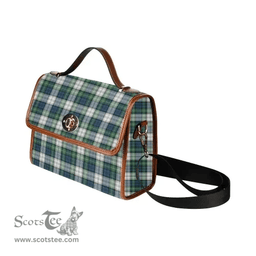 Scottish Canvas Bag Gordon Dress Ancient Clan Tartan Waterproof Canvas Bag - Classic Scottish Plaid Tartan Plaid