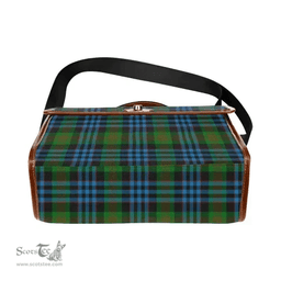 Scottish Canvas Bag Newlands of Lauriston Clan Tartan Waterproof Canvas Bag - Classic Scottish Plaid Tartan Plaid