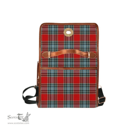 Scottish Canvas Bag MacLeay Clan Tartan Waterproof Canvas Bag - Classic Scottish Plaid Tartan Plaid