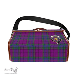 Scottish Canvas Bag Wardlaw Clan Clan Tartan Waterproof Canvas Bag - Crest Classic Scottish Plaid Tartan Plaid