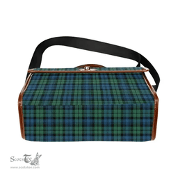 Scottish Canvas Bag Campbell Ancient 02 Clan Tartan Waterproof Canvas Bag - Classic Scottish Plaid Tartan Plaid