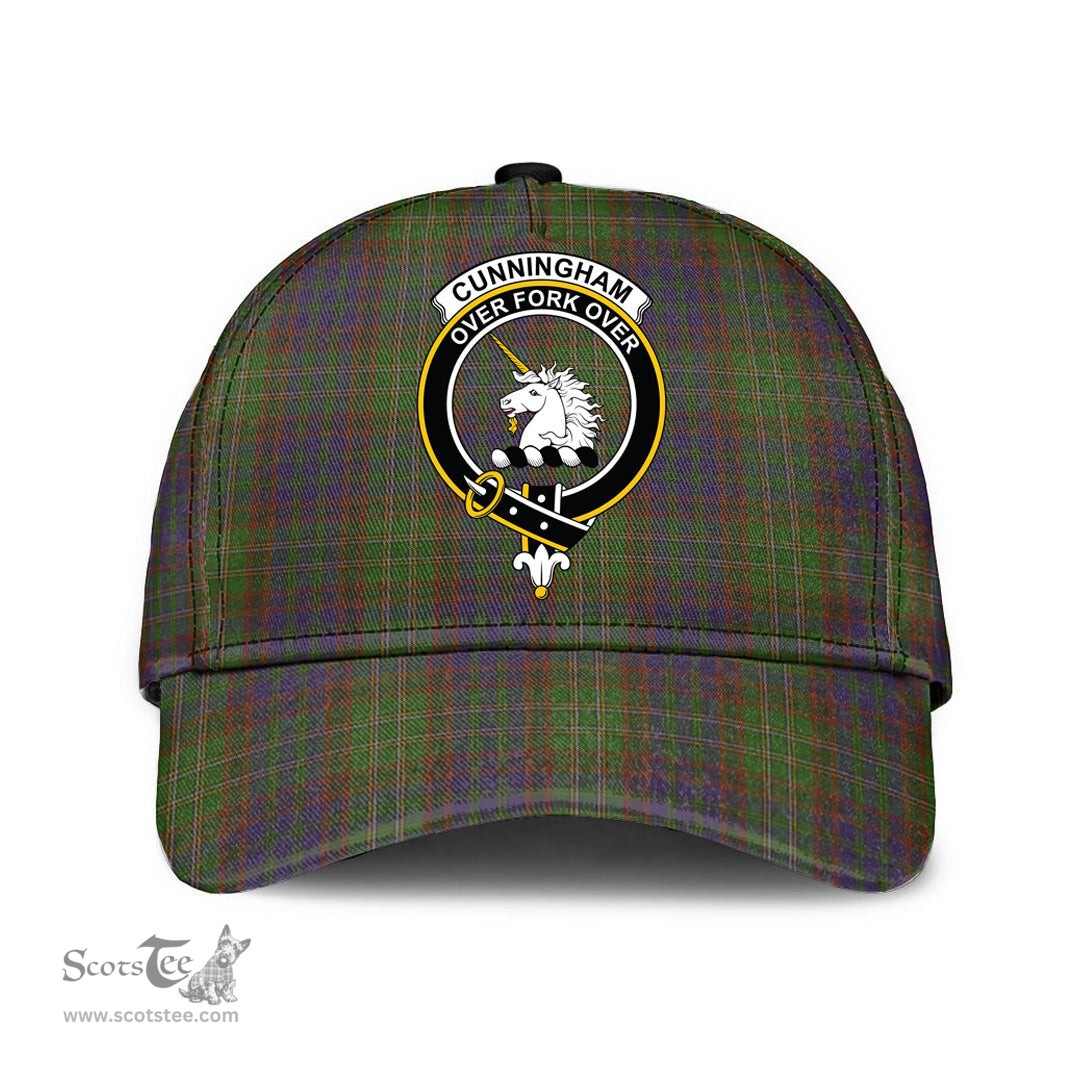 Scottish Cunningham Hunting Modern Clan Tartan Tartan Cap - Crest Classic Scottish Plaid Tartan Plaid