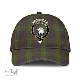 Scottish Cunningham Hunting Modern Clan Tartan Tartan Cap - Crest Classic Scottish Plaid Tartan Plaid
