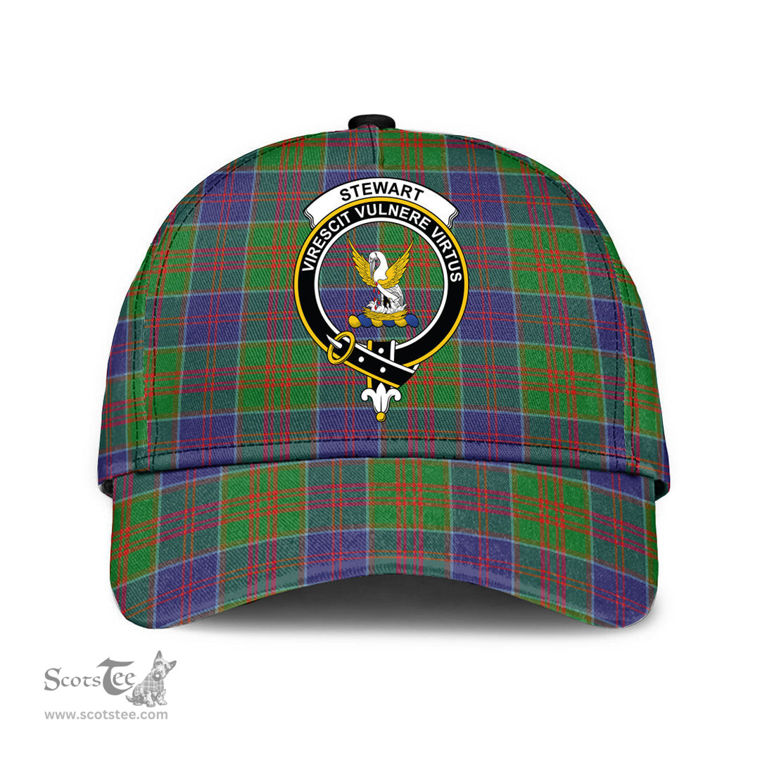 Scottish Stewart of Appin Hunting Modern Clan Tartan Tartan Cap - Crest Classic Scottish Plaid Tartan Plaid