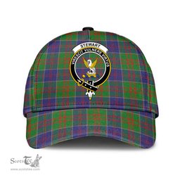 Scottish Stewart of Appin Hunting Modern Clan Tartan Tartan Cap - Crest Classic Scottish Plaid Tartan Plaid