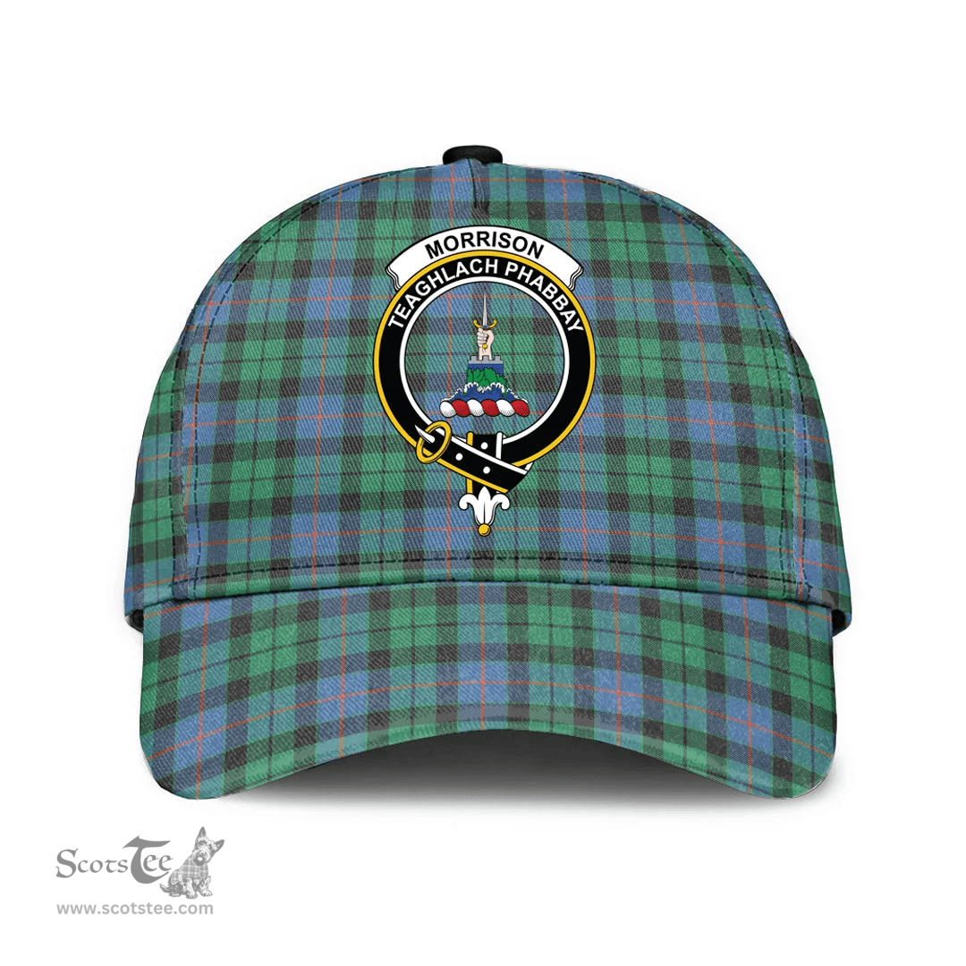Scottish Morrison Ancient Clan Tartan Tartan Cap - Crest Classic Scottish Plaid Tartan Plaid