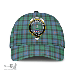 Scottish Morrison Ancient Clan Tartan Tartan Cap - Crest Classic Scottish Plaid Tartan Plaid
