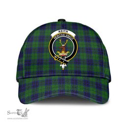 Scottish Keith Modern Clan Tartan Tartan Cap - Crest Classic Scottish Plaid Tartan Plaid