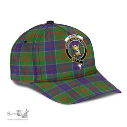 Scottish Stewart of Appin Hunting Modern Clan Tartan Tartan Cap - Crest Classic Scottish Plaid Tartan Plaid