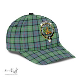 Scottish MacThomas Ancient Clan Tartan Tartan Cap - Crest Classic Scottish Plaid Tartan Plaid