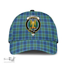 Scottish Falconer Clan Tartan Tartan Cap - Crest Classic Scottish Plaid Tartan Plaid