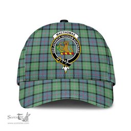 Scottish MacThomas Ancient Clan Tartan Tartan Cap - Crest Classic Scottish Plaid Tartan Plaid