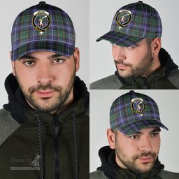 Scottish MacRae Hunting Modern Clan Tartan Tartan Cap - Crest Classic Scottish Plaid Tartan Plaid