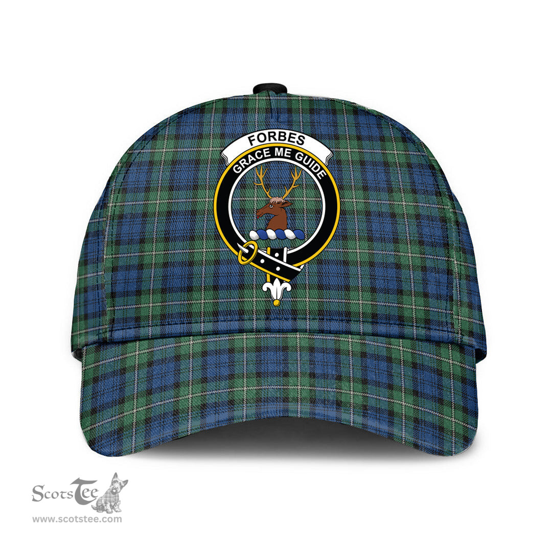 Scottish Forbes Ancient Clan Tartan Tartan Cap - Crest Classic Scottish Plaid Tartan Plaid