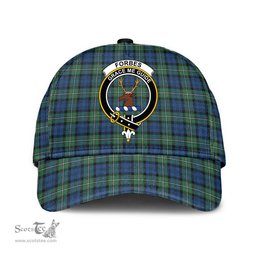 Scottish Forbes Ancient Clan Tartan Tartan Cap - Crest Classic Scottish Plaid Tartan Plaid