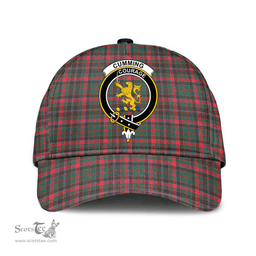 Scottish Cumming Hunting Modern Clan Tartan Tartan Cap - Crest Classic Scottish Plaid Tartan Plaid