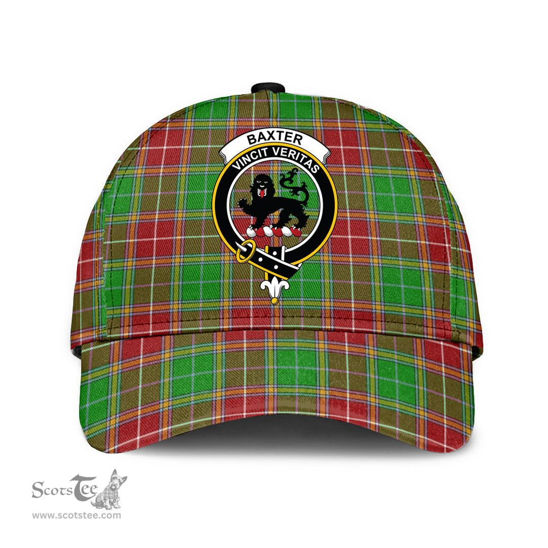 Scottish Baxter Modern Clan Tartan Tartan Cap - Crest Classic Scottish Plaid Tartan Plaid