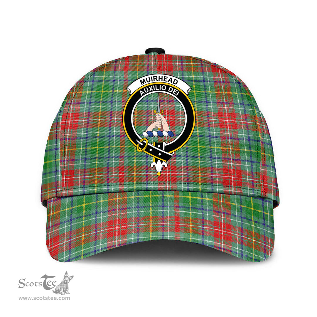 Scottish Muirhead Clan Tartan Tartan Cap - Crest Classic Scottish Plaid Tartan Plaid