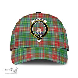 Scottish Muirhead Clan Tartan Tartan Cap - Crest Classic Scottish Plaid Tartan Plaid