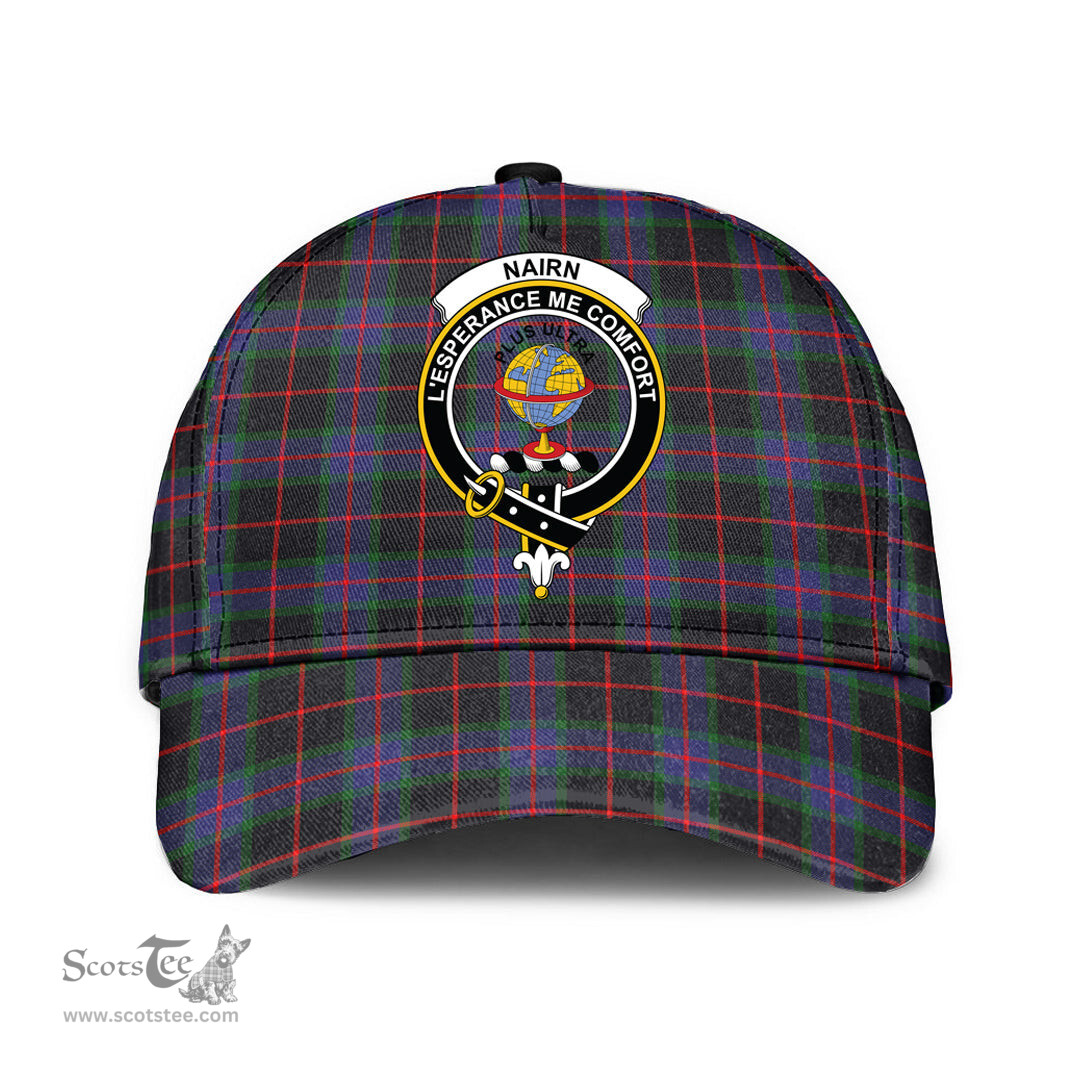 Scottish Nairn Clan Tartan Tartan Cap - Crest Classic Scottish Plaid Tartan Plaid