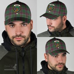 Scottish Crosbie Clan Tartan Tartan Cap - Crest Classic Scottish Plaid Tartan Plaid