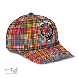 Scottish Ogilvie of Airlie Ancient Clan Tartan Tartan Cap - Crest Classic Scottish Plaid Tartan Plaid