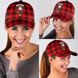 Scottish Wemyss Modern Clan Tartan Tartan Cap - Crest Classic Scottish Plaid Tartan Plaid