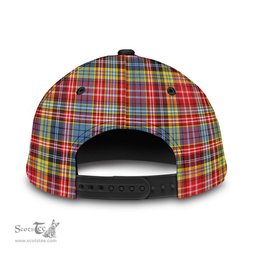 Scottish Ogilvie of Airlie Ancient Clan Tartan Tartan Cap - Crest Classic Scottish Plaid Tartan Plaid