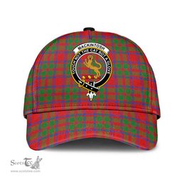 Scottish MacKintosh Modern Clan Tartan Tartan Cap - Crest Classic Scottish Plaid Tartan Plaid
