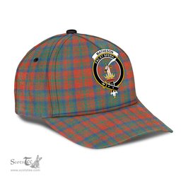 Scottish Matheson Ancient Clan Tartan Tartan Cap - Crest Classic Scottish Plaid Tartan Plaid