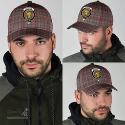 Scottish Cumming Hunting Modern Clan Tartan Tartan Cap - Crest Classic Scottish Plaid Tartan Plaid